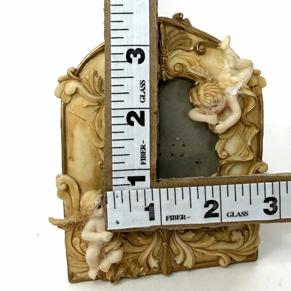 Cherubs Small Ceramic Picture Frame